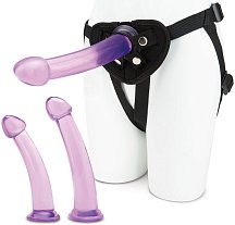 Страпон с 3 фаллоимитаторами Pegging Training Set