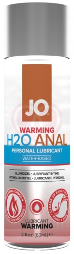 Анальный лубрикант на водной основе разогревающий System JO Anal H2O Warming 60 мл фото 1