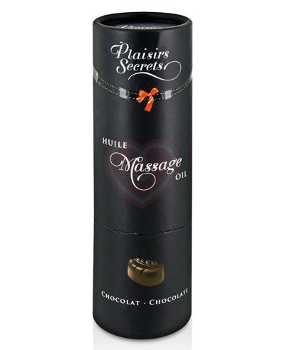 Масло для оральных ласк и массажа Concorde Massage Oil Шоколад 59 мл фото 2