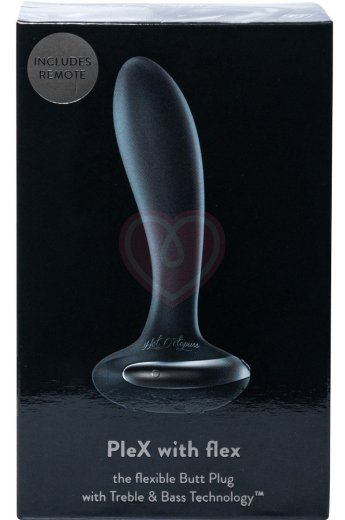 Анальная вибропробка Hot Octopuss PleX with flex с пультом управления фото 6