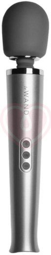 Мощный массажёр Le Wand Rechargeable серебряный фото 1