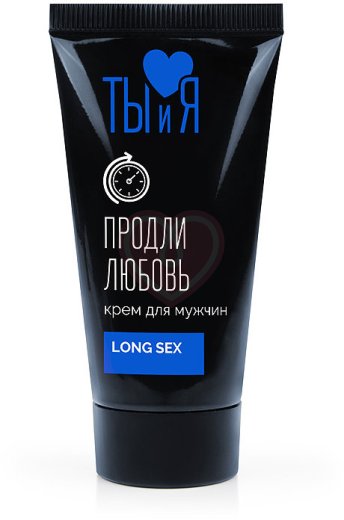 Крем для мужчин пролонгирующий Ты и Я LongSex 25 г фото 1