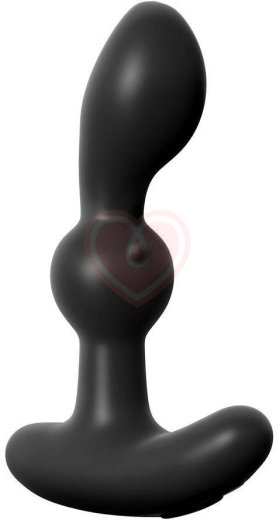 Вибратор для простаты со стимулирующим шариком P-Motion Massager черный фото 2