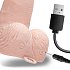 Фаллопротез Lux Fetish с вибрацией телесный 15 см фото 4