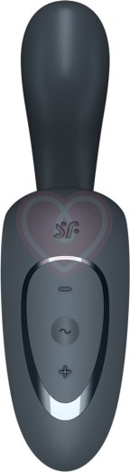 Вибратор для стимуляции зоны G и клитора Satisfyer G for Goddess 1 тёмно-серый фото 5