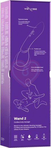 Массажёр We-Vibe Wand 2 фиолетовый фото 5