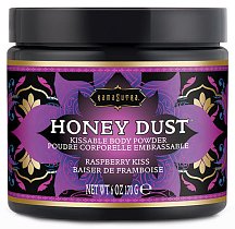 Ароматная пудра для тела KamaSutra Honey Dust Raspberry Kiss Малина 170 г
