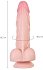 Реалистичный гнущийся фаллоимитатор на присоске My Babe My Dainty телесный 14 см фото 3