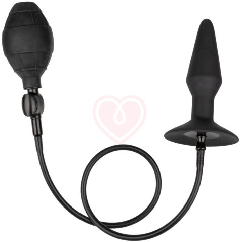 Расширяющаяся анальная пробка Silicone Inflatable Plug Medium фото 1
