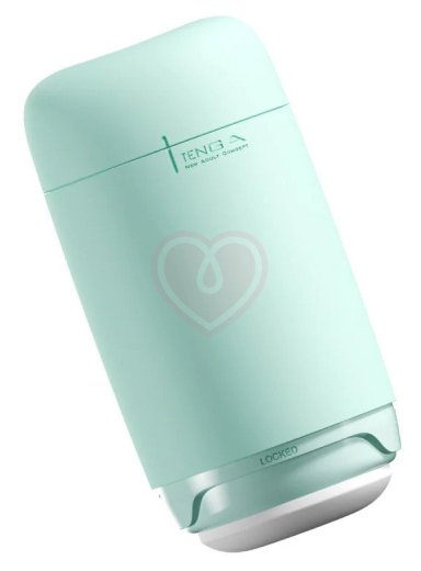 Мягкий мастурбатор Tenga Puffy Mint Green фото 4
