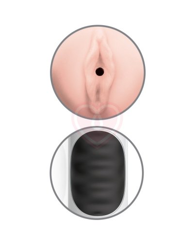 Мастурбатор-вагина с вибрацией Mega Grip Vibrating Stroker Pussy фото 3