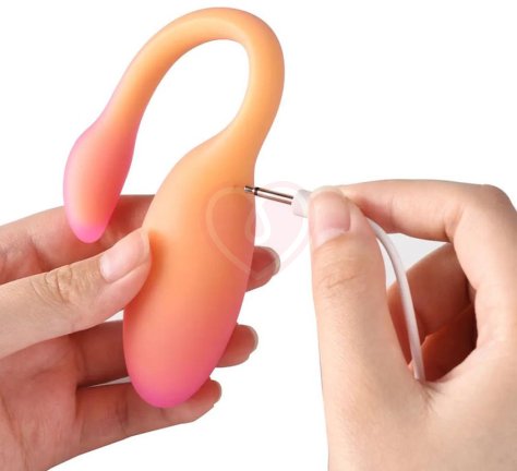 Вибратор Magic Motion Flamingo Max с дистанционным управлением оранжевый фото 4