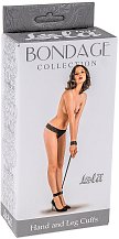 Фиксатор запястий и лодыжек Bondage Collection Hand And Leg Cuffs One Size черный