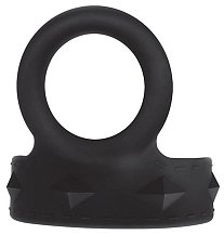Двойное эрекционное кольцо Duo Snap Cock & Ball Ring