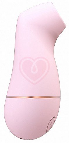 Бесконтактный клиторальный стимулятор Irresistible Kissable розовый фото 3