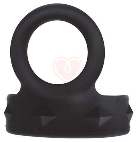 Двойное эрекционное кольцо Duo Snap Cock & Ball Ring фото 1