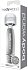 Мини-массажер с кристаллами BodyWand Silver Edition серебряный фото 2
