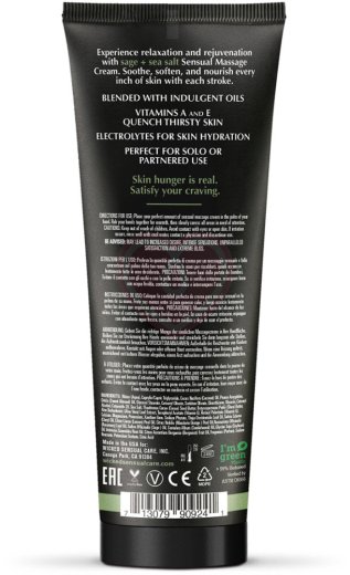 Уходовый массажный крем Wicked Sage Sea Salt с шалфеем и морской солью 120 мл фото 2