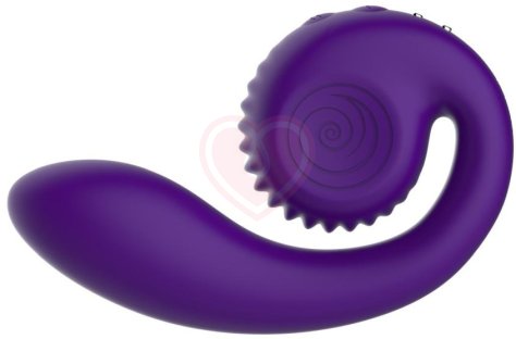 Раскручивающийся вибратор Svibe Gizi фиолетовый фото 6