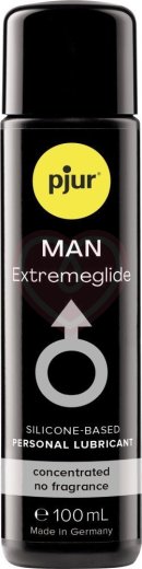 Концентрированный лубрикант на силиконовой основе Pjur Man Extremeglide 100 мл фото 2