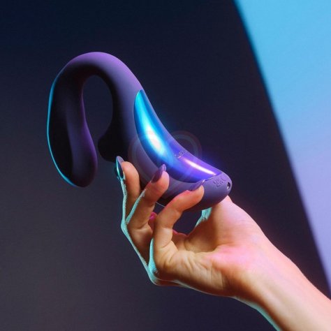 Вибратор Lelo Enigma Wave с вакуумной стимуляцией фиолетовый фото 3