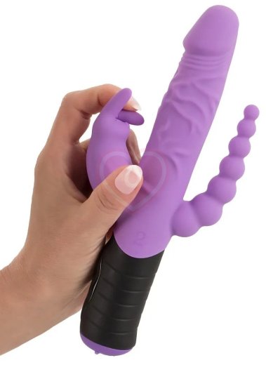 Вибратор You2Toys для тройной стимуляции фото 4