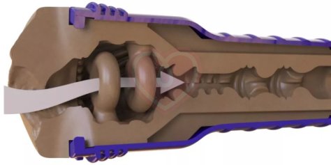 Мастурбатор Fleshlight Boost Bang Brown вагина фото 9