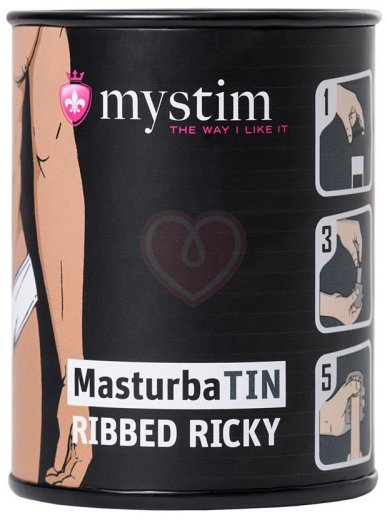 Мастурбатор Mystim Masturbatin Ribbed Ricky фото 4