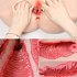 Мастурбатор-полуторс с вагиной и анусом Onahole Real Vagina с двойным слоем фото 10