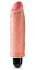 Вибратор King Cock Vibrating Stiffy 15 см телесный фото 1