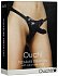 Регулирующийся страпон с реалистичной насадкой Ouch! Pleasure Strap-On чёрный фото 2
