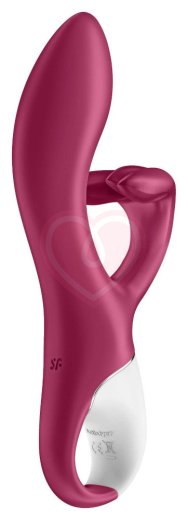 Вибратор Satisfyer Embrace Me с тройным клиторальным стимулятором бордовый фото 3