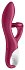 Вибратор Satisfyer Embrace Me с тройным клиторальным стимулятором бордовый фото 3