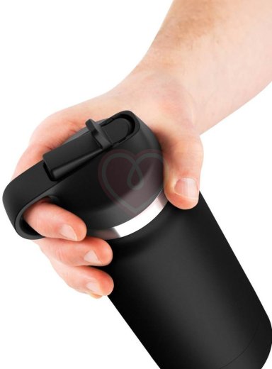 Мастурбатор в бутылке Fap Flask черный фото 3