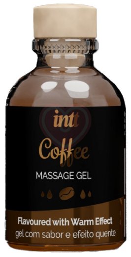 Разогревающий гель Intt Coffee со вкусом кофе 30 мл фото 1