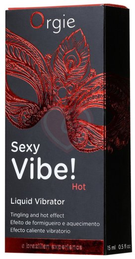 Гель с разогревающим эффектом Orgie Sexy Vibe Hot 15 мл фото 3
