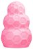 Рельефный мини-мастурбатор A-Toys Flaff 8 см розовый фото 1
