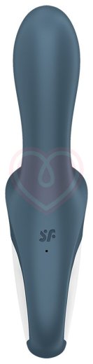 Анальный расширяемый вибратор Satisfyer Air Pump Booty 2 серый фото 3