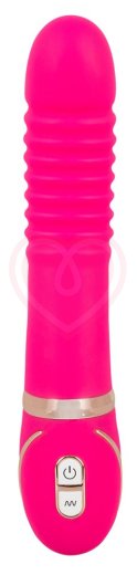 Вибратор с гибкой головкой для точки G Pleats розовый фото 1
