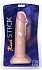 Реалистичный фаллоимитатор на присоске RealStick Nude телесный фото 4