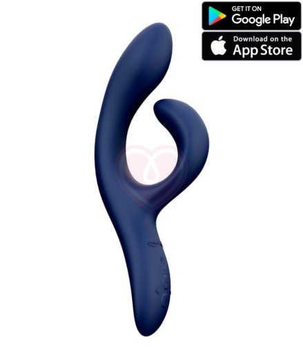 Вибратор для стимуляции зоны G и клитора We-Vibe Nova 2 синий фото 1
