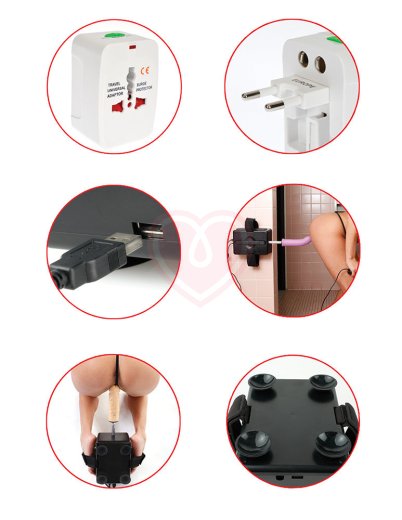 Секс-машина портативная Pipedream Portable Sex Machine чёрная фото 2