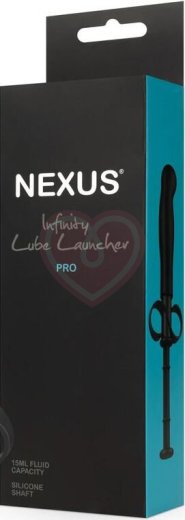 Анальный стимулятор с дозатором для лубриканта Nexus Infinity Lube Launcher Pro чёрный фото 5