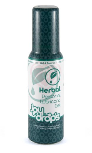 Гипоаллергенный лубрикант на водной основе Joydrops Herbal 100 мл фото 1
