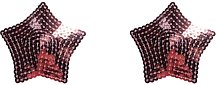 Пэстисы Burlesque Tempest звездочки из пайеток розовые