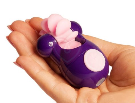 Клиторальный вибростимулятор Sqweel Go Purple фиолетовый фото 3