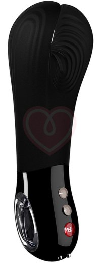 Вибратор с ласкающими кончиками Fun Factory Manta Black Line чёрный фото 3