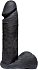 Насадка фаллоимитатор Vac-U-Lock CodeBlack Ultraskyn Cock 18 см черная фото 1