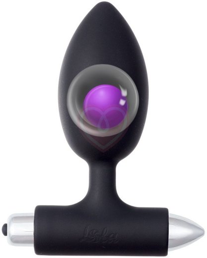 Анальная вибропробка со смещенным центром тяжести Spice it up New Edition Perfection чёрная фото 2
