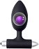 Анальная вибропробка со смещенным центром тяжести Spice it up New Edition Perfection чёрная фото 2